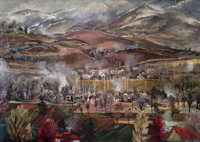 "Kakheti" oil on canvas, 75X115cm.