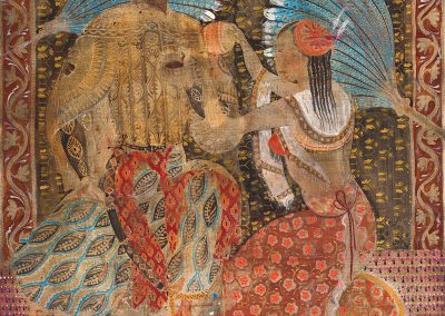 “Shah Abbas” tempera on plywood, 60X48cm. 2001